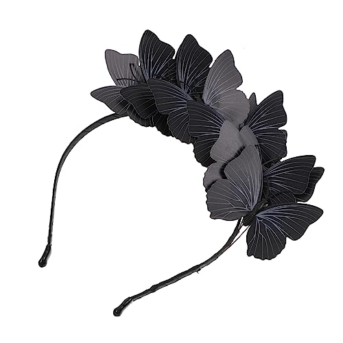 GALPADA Schmetterlings Haarband für Mädchen Stirnband Party Accessoire Schmetterlingsimitat Festivalbedarf für Hochzeiten und Kostüme von GALPADA