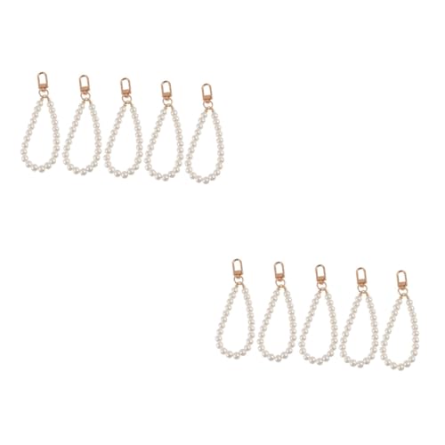 GALPADA 10stücke Teiliges Perlen Schlüsselanhänger Mit Handy Und Taschenband Für Und Kreative Deko Installieren Vielseitig Einsetzbar Für Alltag Und Reisen von GALPADA