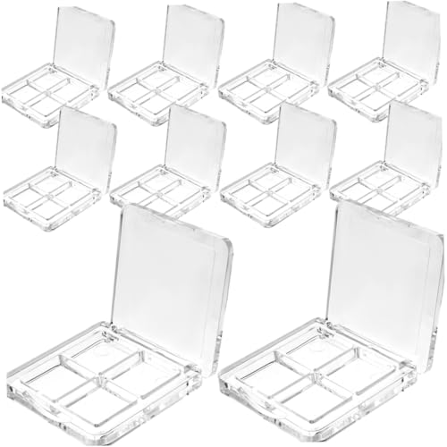 GALPADA 10 Stück Teiliges Augen Makeup Organizer Transparente Lidschatten Boxen für DIY Lidschatten und Kosmetik Praktische Aufbewahrung für Reisen und Zuhause GALPADA 10 Stück Teiliges Augen Makeup Organizer Transparente Lidschatten Boxen für DIY Lidschatten und Kosmetik Praktische Aufbewahrung für Reisen und Zuhause von GALPADA