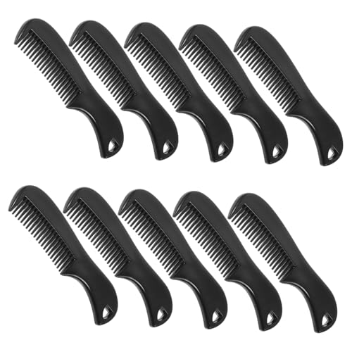 GALPADA 10 Stück Teiliges Bartkamm Herren Robuster Reise Kamm aus Langlebigem Material Kompakter Mini Pocket Comb für Bart und Haar geeignet Geeignet für Haartypen Einfach zu Reinigen und von GALPADA