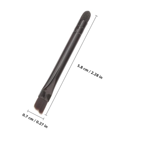 GALPADA 10 Stück Teiliges Doppelseitiges Lidschatten applikator Weiche Nylonspitzen Langlebiger Edelstahlgriff Kompakt und Handlich für Präzises Augen make up und Tägliche Anwendung von GALPADA