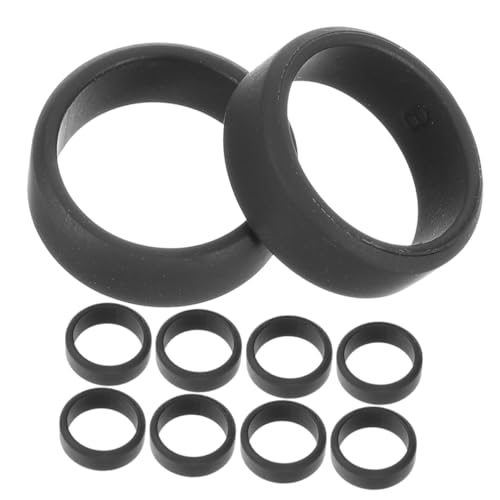 GALPADA 10 Stück Teiliges Herren Silikonringe Elastische Tragefreundliche Sportringe für Outdoor Aktivitäten Widerstandsfähig für Fitness und Schwimmen von GALPADA