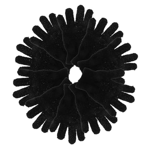 GALPADA 10 Stück Teiliges Peeling duschhandschuhe aus Weichem Material Doppelseitig Exfolierende Badehandschuhe Maschinenwaschbar Sanft zur Haut für Männer und Frauen für Dusche Massage von GALPADA