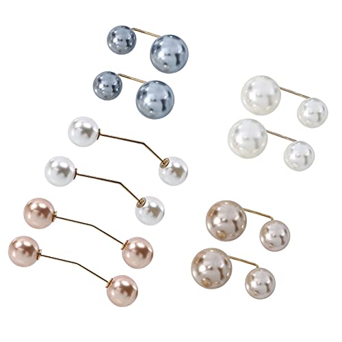 GALPADA 10 Stück Teiliges Perlen Broschen Sicherheitsnadeln für Kleidung Vielseitige Schmucknadeln zur Verschönerung von Schals und Outfits für Frauen und von GALPADA