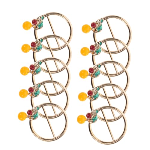 GALPADA 10 Stück Teiliges Schalringe aus Metall Vielseitige Schalclips für Damen Einfache Anbringung Schmuckringe für Schals Vielseitig Kombinierbare Kleidungsdekoration GALPADA 10 Stück Teiliges Schalringe aus Metall Vielseitige Schalclips für Damen Einfache Anbringung Schmuckringe für Schals Vielseitig Kombinierbare Kleidungsdekoration von GALPADA