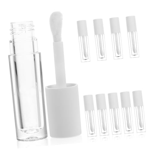 GALPADA 10 Stück Teiliges Transparente Lip Gloss Tubes aus Robustem Abs Mini Nachfüllflaschen für Lip Oil Lippenbalsam Flüssigen Lippenstift zur Aufbewahrung und DIY Kosmetikproben von GALPADA
