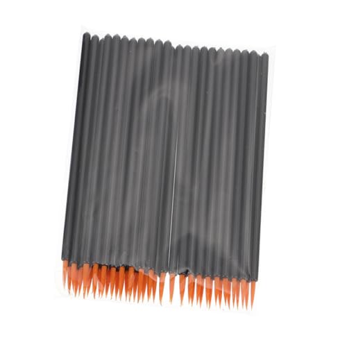 GALPADA 100 Stück Einweg Eyeliner Pinsel aus Künstlichen Fasern Feiner Nylonhaar Applikator Stabile Kunststoffgriff Praktische Make Up Bürste für Präzisen Lidstrich für Frauen und von GALPADA
