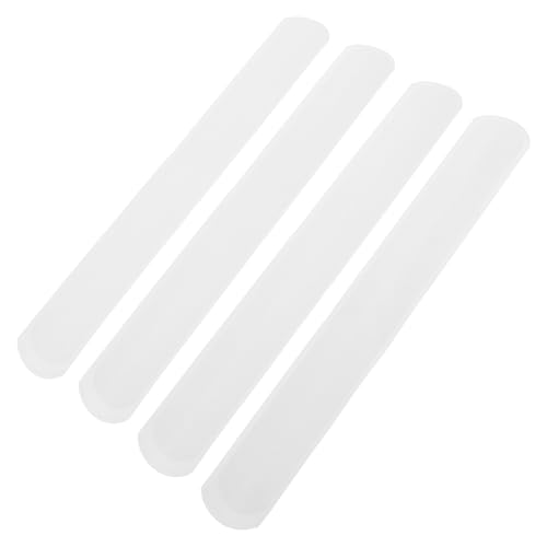 GALPADA 100 Stück Weiße Klatscharmbänder zum Bemalen DIY Armbänder Stabile Schnapparmbänder für Mädchen Jungen Party Mitgebsel Kreative Bastelsets von GALPADA