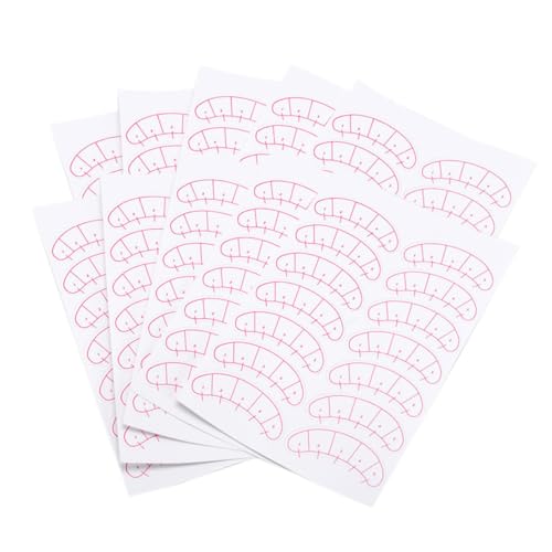 GALPADA 10Blätter Wimpernverlängerungs Patches Wimpernpflege Aufkleber für Wimpern Isolierung für Profis und Anfänger Für Schnelle Wimpernarbeit Wiederverwendbar von GALPADA
