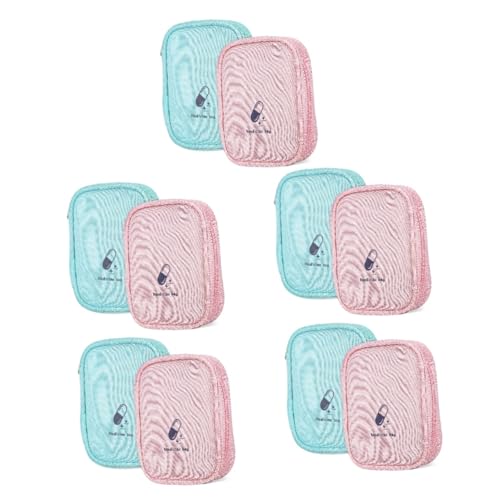 GALPADA 10stücke Medizin Aufbewahrungstasche Tragbare Medikamenten Organizer Für Reisen Outdoor Und Notfälle Kompakte Und Praktische Medikamententasche Mit Mehreren Fächern Sanften von GALPADA