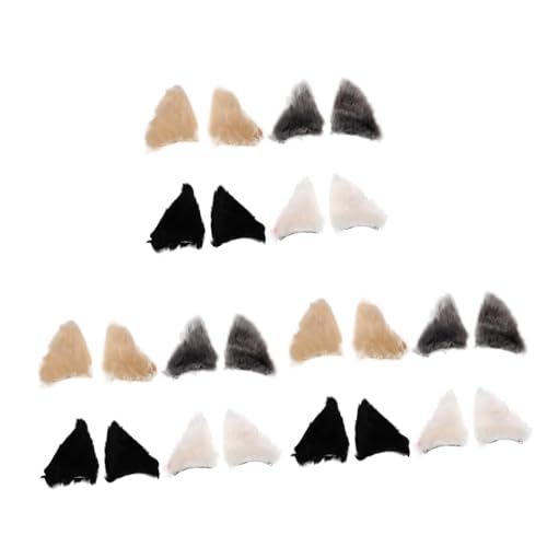 GALPADA 12 Paare Plüsch-Katzenohr-Haarspange Haarschmuck für Tierohren Katzenohren Cosplay Clip an haar set Katzenohren Haarspange Haarspangen für Katzenohren Katzenohr-Haarnadel von GALPADA