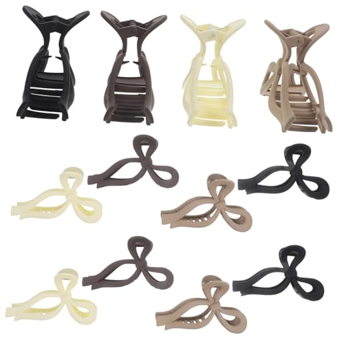 GALPADA 12stücke Große Haar-clips Mit Schleifen Haarklammern Für Damen Haarzubehör Bogen-haarklammer Clip Für Dünnes Dickes Haar von GALPADA