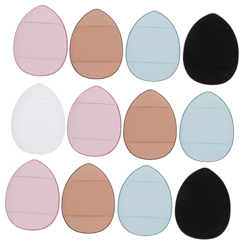 GALPADA 12 Stück Kleiner Make up Puderquaste Gesichts Foundation Puff Langlebig Für Lose Puder Für Frauen Kosmetik Zubehör Für Trockenes Und Nasses Make up von GALPADA