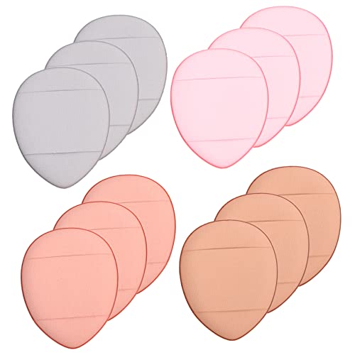 GALPADA 12 Stück Mini Concealer Puff Pulver Größe Stiftung Gesichts- Kosmetischer Schwamm Mädchen Make-up Mini-make-up-puff Unterlage Puderquaste Einzel Schwämme Hydrophiler Nicht-latex von GALPADA