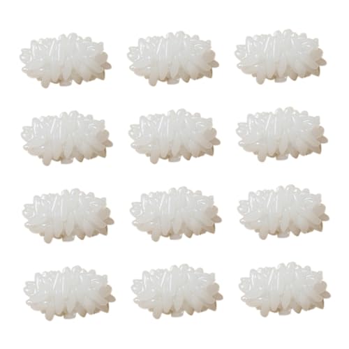 GALPADA 12 Stück Teiliges Kleine Haarklammern in Form aus Robustem Kunststoff Niedliche Haarspangen für Damen und Mädchen Vielseitig Einsetzbar für Alltag Party Cosplay Langlebig und von GALPADA