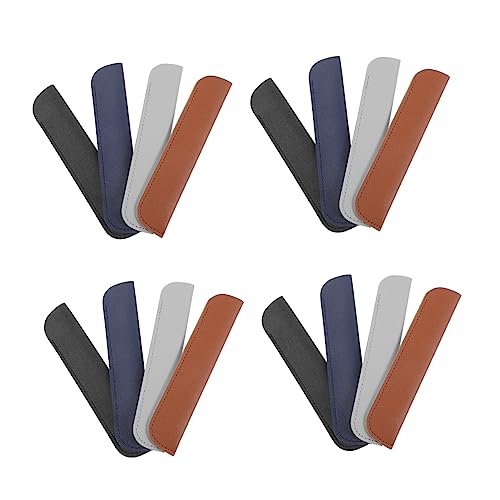 GALPADA 12stücke Leder-stiftetui Mit Gummiband Zum Schutz Von Stiften Wiederverwendbar Und Leicht Zu Reinigen Für Aktentaschen Geschenk von GALPADA