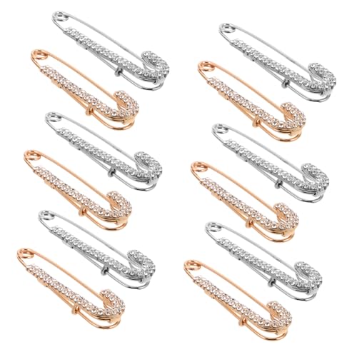 GALPADA 12stücke Kleiderspanner Kleiderclips Zum Spannen Taillenspanner-clips Für Damen Große Schalnadeln Sicherheitsnadel Für Kleidung Pullover Schals Hosen Strickjacken Hemden Und GALPADA 12stücke Kleiderspanner Kleiderclips Zum Spannen Taillenspanner-clips Für Damen Große Schalnadeln Sicherheitsnadel Für Kleidung Pullover Schals Hosen Strickjacken Hemden Und von GALPADA