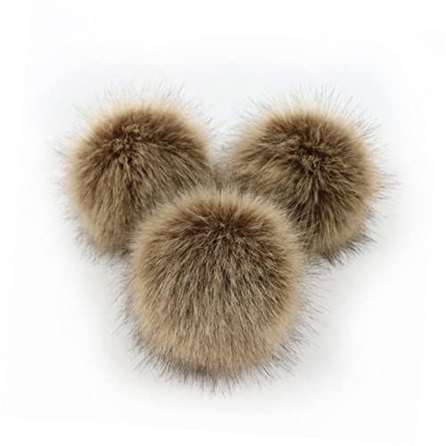 GALPADA 12St Plüschanhänger Geschenkidee für Hutliebhaber Natürlicher Hutanhänger flauschiger Schlüsselanhänger hut DIY zubehör Fuchs Bommel Hutdekor für Kinder Simulation Pelzmütze von GALPADA