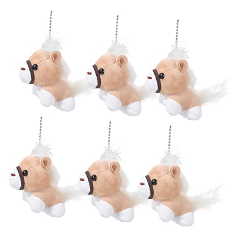 GALPADA 12st Spielzeug Plüschtiere Kleines Kuscheltier Pferde-geburtstagsdekorationen Kuscheltiere Mit Pferden Mini-kuscheltiere Masse Pferdespielzeug Für Mädchen Auto Stoff von GALPADA