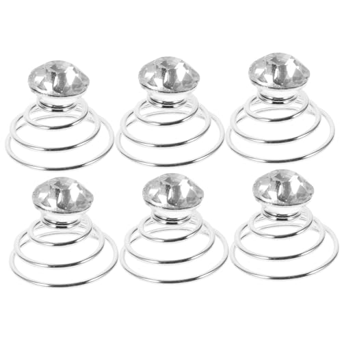 GALPADA 12stücke Strass-spiral-haarspangen Für Frauen Mini-strass-haarnadeln Für Hochzeit Braut Prom-party Flexibel Langes Haar Geeignet Einfach Anzuwenden von GALPADA