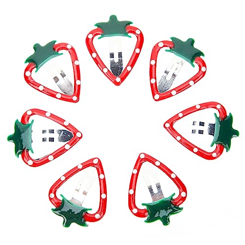 GALPADA 15 Stück Erdbeer Haarspangen für Mädchen Süße Kawaii Haarschmuck Clips Robustem Material für Babys und Teenager Haar Accessoires für von GALPADA