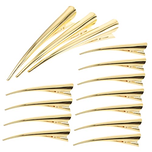 GALPADA 15stücke Krokodilklemmen Haarspangen Große Flache Metallhaarspangen Für Frauen Mädchen Teenager Haarspangen Mit Schnabel Für Frisuren Clip Für Hochzeit Alltag von GALPADA