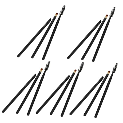 GALPADA 15 Stück Teiliges Make Up Pinselset für Frauen Vielseitige Kosmetikwerkzeuge Inklusive Lidschatten Lippen und Wimpernbürsten Leicht Tragbar Sanft zur Empfindlichen Haut für Alltag von GALPADA