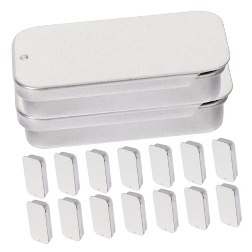 GALPADA 16 Stück Kartons Push-Pull-Box Balsambox Süßigkeitenglas aufbewahrungsdose Taschendosen-Organizer Bonbondosen tragbare Dosen aus Metall multifunktionale Süßigkeitenboxen Mini kann von GALPADA