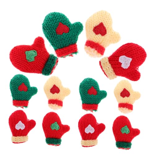 GALPADA 16 Stück Mini -weihnachtsgarnhandschuhe Winterhandschuhe Herren Rosa Weihnachtsschmuck in Form Von Fäustlingen Mini-weihnachtsstricken Pate Geformt Miniaturen Dekoration Mit Plüsch GALPADA 16 Stück Mini -weihnachtsgarnhandschuhe Winterhandschuhe Herren Rosa Weihnachtsschmuck in Form Von Fäustlingen Mini-weihnachtsstricken Pate Geformt Miniaturen Dekoration Mit Plüsch von GALPADA