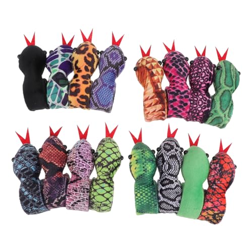GALPADA 16 Stück Teiliges Snake Slap Armband für Einfach Anzulegen Langlebig Sicher als Party Mitgebsel und Geburtstagsgeschenk Stilvolles Schlangen design Vielseitig für Kinderpartys und von GALPADA