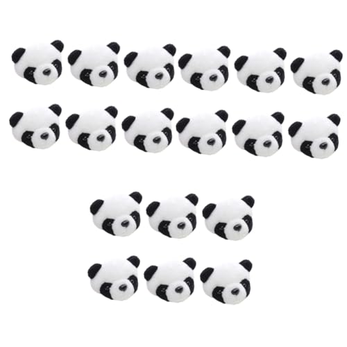 GALPADA 18stücke Kawaii Panda Plüsch Broschen Lustige Cartoon-anstecker Für Und Weiche Stofftier Für Modeaccessoires von GALPADA