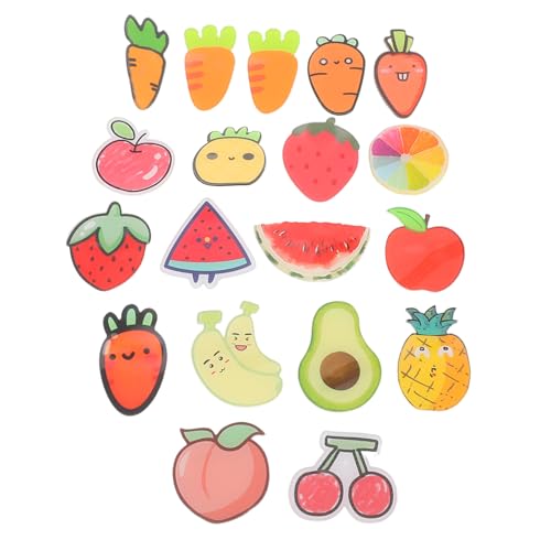 GALPADA 19 Stück Acryl Cartoon Abzeichen Erdbeer Wassermelonen und Bananenform Dekoration für Kleidung und Rucksäcke Vielseitig Einsetzbar GALPADA 19 Stück Acryl Cartoon Abzeichen Erdbeer Wassermelonen und Bananenform Dekoration für Kleidung und Rucksäcke Vielseitig Einsetzbar von GALPADA
