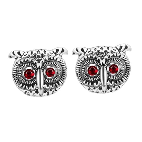 GALPADA Eulen Manschettenknöpfe für Herren Kreative Cufflinks Anzug Zubehör für Business Hemden Herrenaccessoires von GALPADA