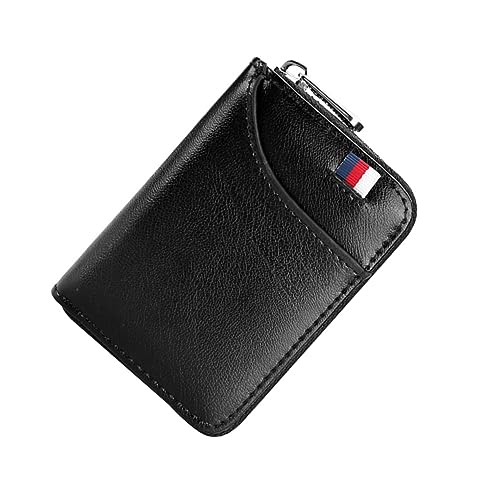 GALPADA 1stück Geldbörse Damen Anti-diebstahl Schwarz Mit Münzfach Personalisiertes Kartenetui Für Schule Shopping Und Alltag von GALPADA