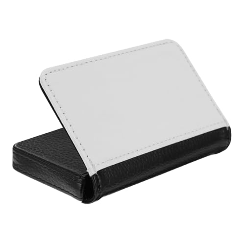GALPADA 1Stk Geschäftskartenhalter Buskartenhalter praktischer Kartenhalter kreditkartenhalter Credit Card Holder kartenset Brieftasche PU-Kartenabdeckung Buskartenabdeckung PU-Leder Black von GALPADA