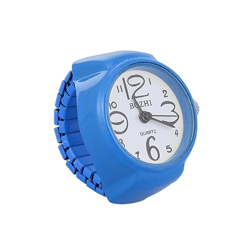 GALPADA 1Stk Mini-Uhrenring Ringuhr für Fingeruhr aus Mitarbeiter Geschenke mitarbeitergeschenke Uhrengehäuse für Herren Ringe modischer Uhrenring klein Anschauen Kinder Uhr Mann von GALPADA