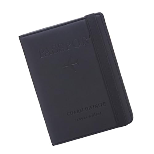 GALPADA 1stück Wallet Pu- Für Multifunktionale Schlanke Aufbewahrungstasche Für Ausweise Pässe Und Kreditkarten Elegantem Schwarz Für Und Alltag von GALPADA