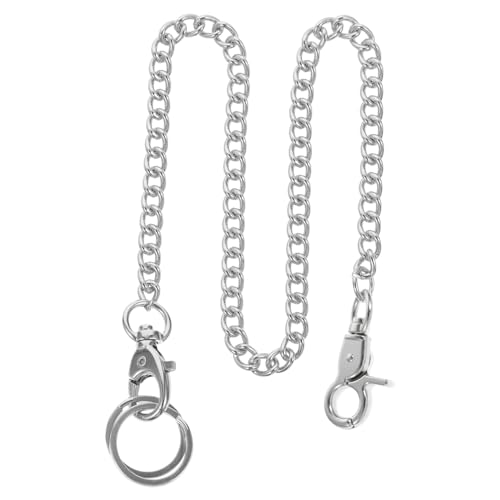 GALPADA 1Stk Taschenuhr Metallkette Anzug Kette Schlüssel Muskelshirt Herren-Geldbörsen Taschenuhrkette hängende Kette Europäisch und amerikanisch Hüftkette Taschenclip Weste Mann Armband von GALPADA