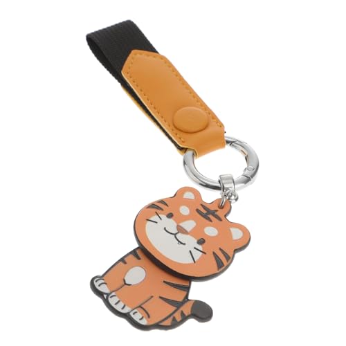 GALPADA 1Stk Tiger Schlüsselanhänger dekoratives Schlüsselanhänger-DIY-Accessoire 2022 Neujahr Schlüsselanhänger Tiger anhänger schlüsselanhänger Tier Armband Schlüsselanhänger PU-Leder von GALPADA