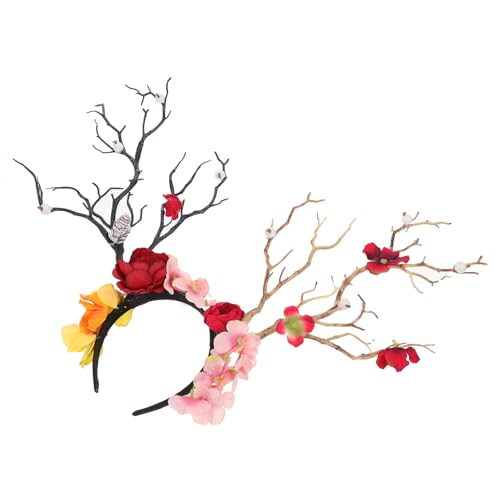 GALPADA Blumen Haarband Modellier Kopfschmuck Stirnband Dekorativ Festival Party Schmuck von GALPADA