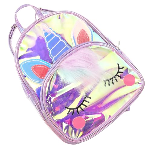 GALPADA Junge Mädchen Rucksack Mit Einhorn Design Großzügige Schultasche Für Mädchen Separate Fächer Verstellbarer Schultergurt Für Schule Und Outdoor von GALPADA