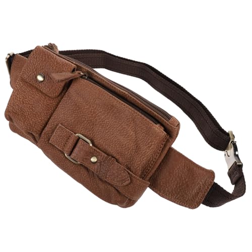 GALPADA 1Stk Gürteltasche Retro Bauchtasche Outdoor Bauchtasche Rucksack für Erwachsene Handyhülle Aufbewahrungstaschen Herren Aufbewahrungstasche Herren-Hüfttasche im Retro-Stil draussen von GALPADA