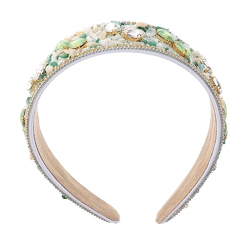 GALPADA 1stk Stirnband Haarreifen Aus Strass Bankett-kopfschmuck Aus Kristall Strass Braut Kopfschmuck Weihnachtskristall Kopfschmuck Braut Haarband Weihnachten Schal Fräulein Abs von GALPADA