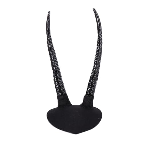 GALPADA 1stück Antelope Horn Haarspange Für Halloween Retro Gothic Haarschmuck Tierhorn-design Für Kostümpartys Und Festivals Hochwertiger Und Bruchsicher von GALPADA