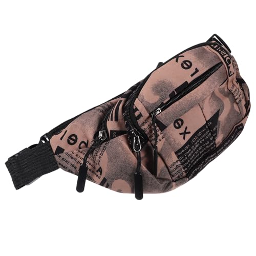 GALPADA 1stück Multifunktionale Hüfttasche Für Damen Und Herren Wasserdichtes Design Modisches Muster Für Sport Reisen Und Freizeit Praktische Brusttasche Für Smartphone Geldbörse von GALPADA
