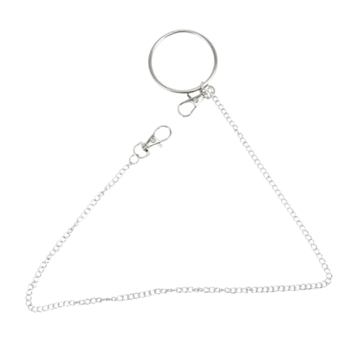 GALPADA 1stück Punk Wallet Chain Für Hosen Silbern Für Jeans Gothic Und Modisches Accessoire Für Und Trousers Key Chain von GALPADA