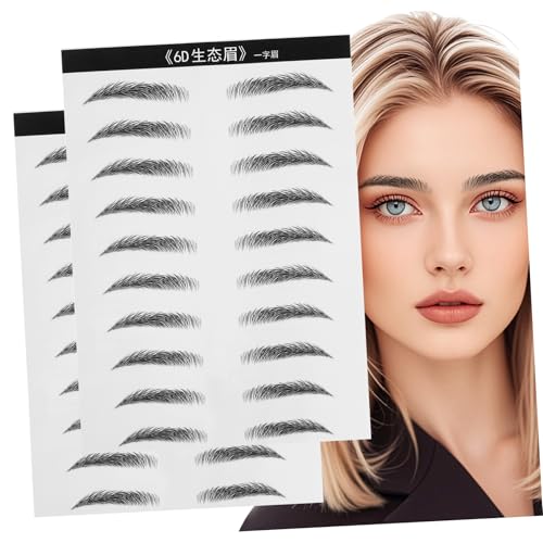 GALPADA 2 Blätter Simulierter Augenbrauen -patch Aufkleber Für Augenbrauen Simulation Augenbraue Schönheit Künstliches Augenbrauenpflaster Augenbrauen -make -up -werkzeuge Schwarz GALPADA 2 Blätter Simulierter Augenbrauen -patch Aufkleber Für Augenbrauen Simulation Augenbraue Schönheit Künstliches Augenbrauenpflaster Augenbrauen -make -up -werkzeuge Schwarz von GALPADA