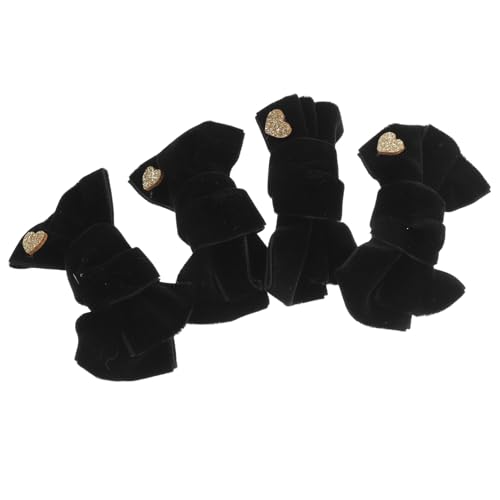 GALPADA 2 Paare Haarspangen mit Schleife Weiche Haarklammern für Mädchen Sichere Haarschmuck Accessoires für Kleinkinder Festhaltend Haarschäden Geeignet für Geburtstag Party und Alltag von GALPADA