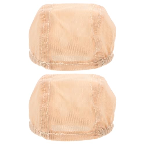 GALPADA 2 Pcs Haar Net Haar Kondom Bonnets Zubehör Hut Mädchen Perücken Zubehör Puppe Mini von GALPADA