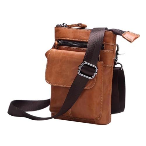 GALPADA 2 STK Gürteltasche Universelle Handyhülle Aus Leder Reisebrieftasche Geldbeutel Lässige Tasche Handytasche Sporttasche Telefon Echtes Leder Multifunktion Ledertasche Herren von GALPADA